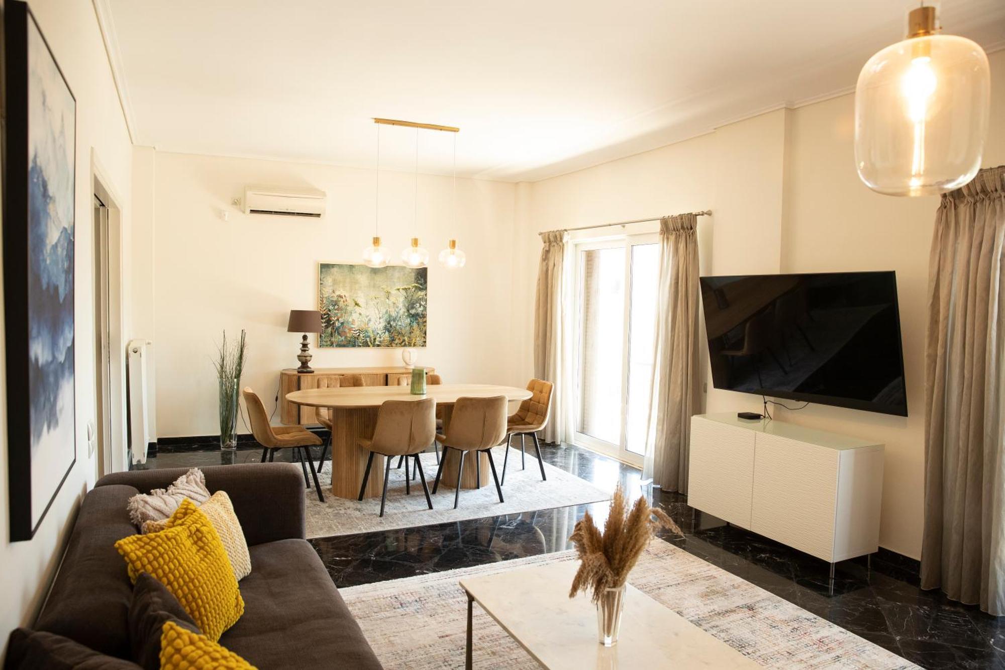Spacious Glyfada Golf 4Br -Near Beach + Shops Athens Ngoại thất bức ảnh