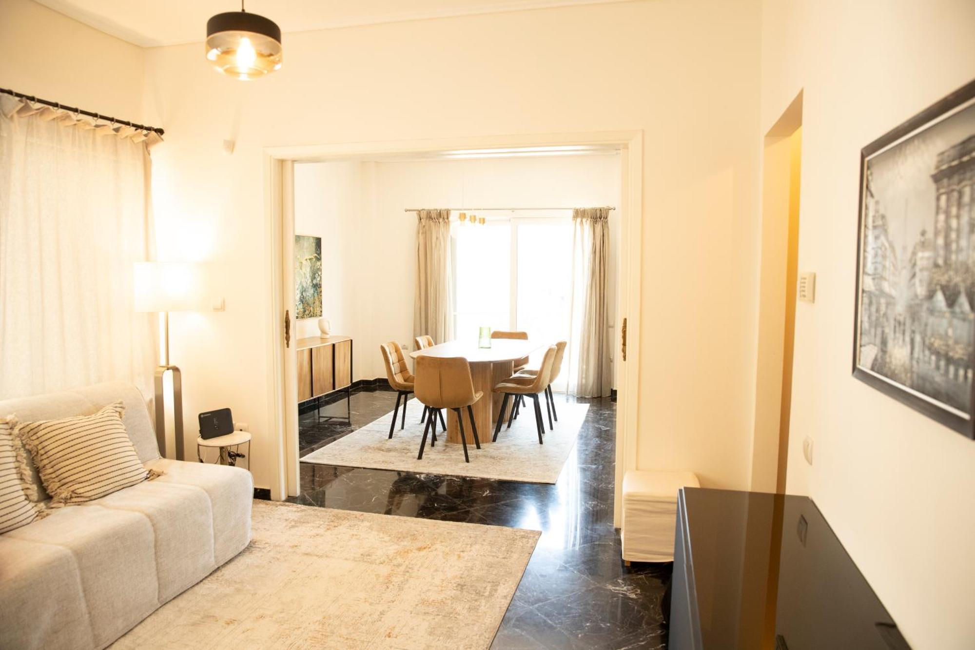 Spacious Glyfada Golf 4Br -Near Beach + Shops Athens Ngoại thất bức ảnh